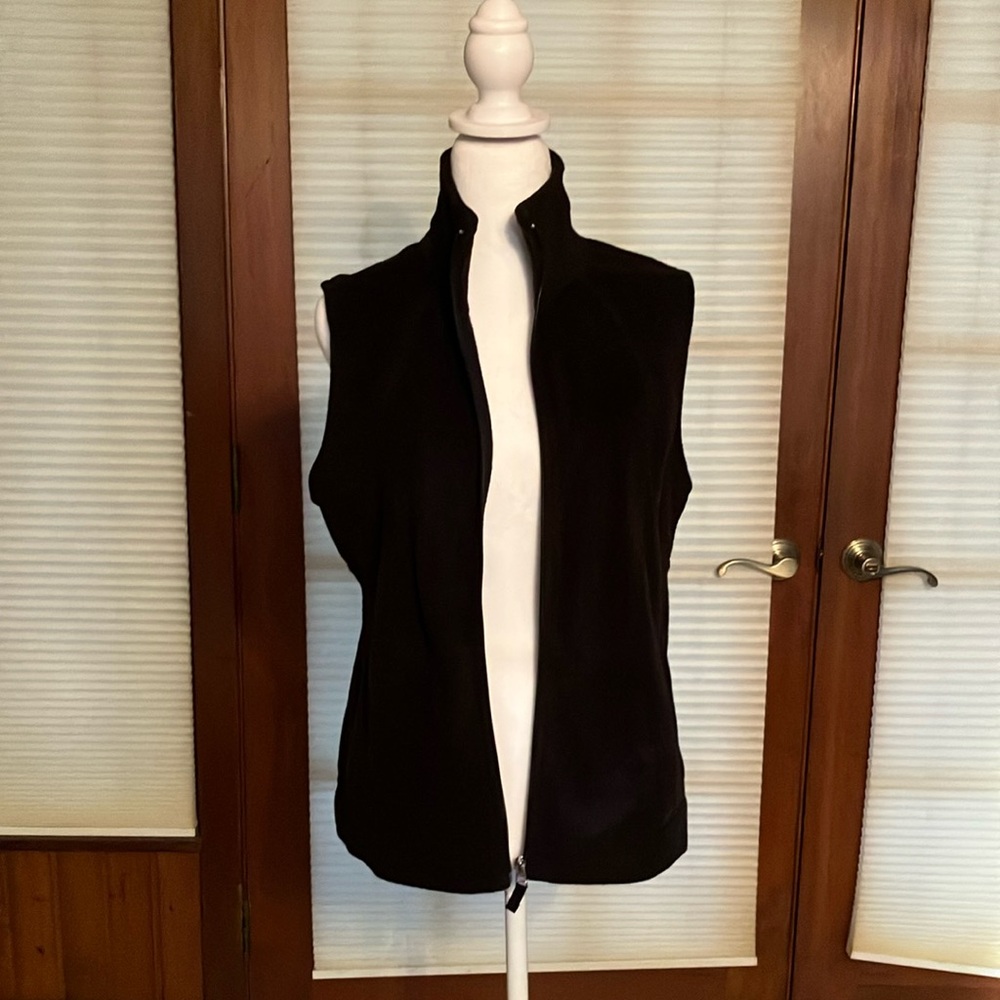 Black Polarfleese Vest